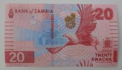 ZAMBİYA=2024  20 Kwacha   P-63  ÇİL'