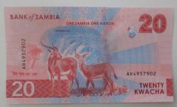ZAMBİYA=2024  20 Kwacha   P-63  ÇİL'
