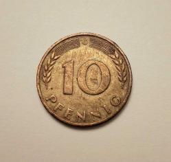 Efemera - 322// 10 Alman Pfening (1950) - kitantik - kitaLog