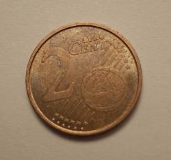 351// İspanya 2 Euro Cent (2019)