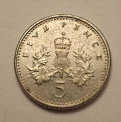 363// İngiltere 5 pence (1990)