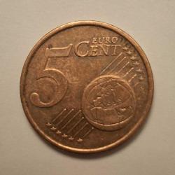 375// Almanya 5 euro cent (2002)