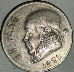 MEKSİKA  1971  1 PESO