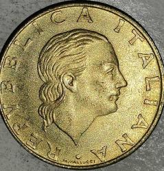 İTALYA 1994   200  LİRE HATIRA 180. Yıldönümü - Carabinieri