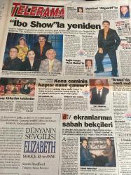SABAH MELODİ GAZETESİ VE SABAH TELERAMA GAZETESİ KADINLARA ÖZEL GAZETESİ - 20 Şubat 1997 -Karikatürler-Walt Disney/Boncuk-Mort Walker-Dick Browne/Bizim Aile-Tom Armstrong/Marvin-Graham Allen-John Dodd/Kral Kedi-Süleyman Turan/Dön Artık-Astroloji-Bülent Kısa-Klinik-Meltem Pusat-Telerama Programı-Sabah Filmleri-Öğlen Filmleri- akşam filmleri-Stephane Lelandıas-Claude Lelounch-Banu kılıçoğlu-Bugün ne yapalım-birbirine en yakışan çift-Şebnem dönmez-Murat Başoğlu-İbrahim Tatlıses-Demet sağıroğlu-nejat Uygur-Yılmaz morgül-Serap Aksoy-Süleyman Demirel-Aşk kadını yaratır-çağrı-Meltem pusat-sağlık Bakanı Yıldırım Aktuna-Uğur Dündar-Ahmet Vardar soruyor- Erdoğan Sezgin-Süleyman Demirel-Şoför parçası-baba Ocağı-Cüneyt Arkın-Ümit Besen-Şehnaz Dilan-Sevda Karaca-yalnızlar-Tolga Savacı-Fulden Uras-ben de özledim-Ferdi Tayfur-Banu Alkan-Hayat ağacı