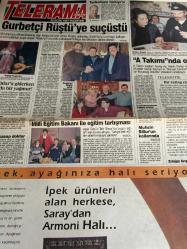 SABAH MELODİ GAZETESİ VE SABAH TELERAMA GAZETESİ KADINLARA ÖZEL GAZETESİ DOĞUM GÜNÜ GAZETESİ  - 20 Ocak 1997 -Karikatürler-Walt Disney/Boncuk-Mort Walker-Dick Browne/Bizim Aile-Tom Armstrong/Marvin-Graham Allen-John Dodd/Kral Kedi-Süleyman Turan/Dön Artık-Astroloji-Bülent Kısa-Klinik-Meltem Pusat-Telerama Programı-Sabah Filmleri-Öğlen Filmleri- akşam filmler-Sarıhan iç ve dış ticaret-Hüseyin hatemi-Savaş Ay-A takımı-Nihal Mete-Mehmet Ali birand-İpek mobilya-Hülya Koçyiğit-Erdoğan Sevgi-tınaz titiz-Ayşe Özgün-Erdoğan Tünaş-Çılgın Bediş-yolcu Evcimik-behçet cantürk-pınar Çekirge- Gülşen Bubikoğlu-Cüneyt Arkın-ve ben-Almanya acı vatan-rahmi Saltuk-fikriye Korkmaz-İstanbul Reşit içinde-Ayhan Işık-Figen Sait-zirve-Faruk peker-Yaman vuran-Kenan Pars-Zaman zaman içinde-Müşvik kenter-Münir Özkul