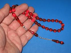 **(58)**  USTA İŞİ GÜMÜŞ SALLAMALI ATEŞİ RENK ZAR SIKMA