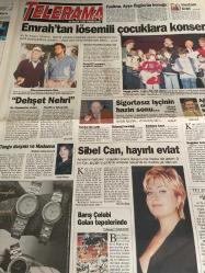 SABAH MELODİ GAZETESİ VE SABAH TELERAMA GAZETESİ KADINLARA ÖZEL GAZETESİ DOĞUM GÜNÜ GAZETESİ  - 30 Ocak 1997 -Karikatürler-Walt Disney/Boncuk-Mort Walker-Dick Browne/Bizim Aile-Tom Armstrong/Marvin-Graham Allen-John Dodd/Kral Kedi-Süleyman Turan/Dön Artık-Astroloji-Bülent Kısa-Klinik-Meltem Pusat-Telerama Programı-Sabah Filmleri-Öğlen Filmleri- akşam filmler-zeplin Spor giyim-Seda Kaya Güler-Serif Ercan-Mahmut Övür-hangi ilçesi ve Madonna-Serap Aksoy-Ali Öztürk-Sibel Can-Ahmet Vardar soruyor-Emrah’tan lösemili çocuklara konser-Cehed Khaled-Ayşe Özgün-Hasan Şahin-birsen yılmazer-Kadir Çelik-Orhan yağar-sahte dünyalar-Çolpan İlhan-eşref kolçak-Melek apartmanı-yalan rüzgârı-Ferdi Tayfur-Necla nasır-Ayhan Işık-Arzu Okay-Hülya Koçyiğit-Kartal Tibet
