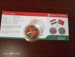 2024 Türk Macar Kültür Yılı Gümüş Hatıra Para(orjinal darphane kutusunda)