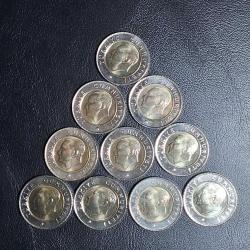 2022 YILI 50 KURUŞ 10 LU SET ÇİL TCM 4111