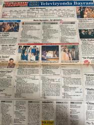 SABAH PAZAR MELODİ GAZETESİ VE SABAH TELERAMA GAZETESİ KADINLARA ÖZEL GAZETESİ DOĞUM GÜNÜ GAZETESİ - 9 Şubat 1997 -sana-daha mutlu bayramlara-Seda kaya Güler-Dünya Nereye Gidiyor-cem ceminay-aydan Burhan-Levent kırca-Can Dündar-arzum Ön-melike demirağ-Kürşat başar-Nilüfer-Soner Arıca-Yonca Evcimik-Şeker bayramı-Hale pakcan-Süleyman Turan-Unutamadığım-Dünyanın geleceğine bakış-Özlem akalan-mimi ile muti-bizim aile-Marvin-bizimkilerden aydınlık günlere- Tarkan dünyaya seslenecek-Ahmet San-İzzet Altınmeşe-Hande Atai-Ali Öztürk-Sibel Can-nükhet duru-Emrah-Hande Atai-siyasiler Ceylan klibinde-reyting Hamdi-Necmettin Erbakan-Tansu Çiller-Münir Özkul-Zeynep değirmencioğlu-İbrahim Tatlıses-Derya Tuna- Behzat ve Süheyl Uygur-Gülşen Bubikoğlu-ne umduk ne bulduk-Aytaç Arman