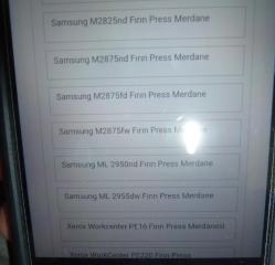 SAMSUNG ve XEROX LAZER YAZICI FRIN PRESS MERDANESİ 6 ADET HEPSİ SIFIR ORJİNAL 2 Sİ KUTUSUZ