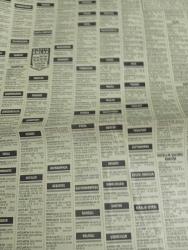 SABAH İSTANBUL ÖZEL SERİ SARI SAYFALAR GAZETESİ - 11 Eylül 1998 - sigorta-garson-mobilya-kuaför-Çocuk bakım-emlakçı-sağlık-tahsilatçı-şoför-temizlik elemanı-tezgahtar-tornacı-kasap-pastane-muhasebe-Beşiktaş-Beykoz-Alibeyköy-Bağcılar-Bakırköy-Gayrettepe-laleli-Levent-Gaziosmanpaşa-Fatih-Beşiktaş-Fındıkzade-Küçükçekmece-Ortaköy-Florya-Fulya- Üsküdar-Göztepe-Bağlarbaşı-Ataşehir-Yalova-Tuzla-Avcılar-Ulus-Merter-Anadoluhisarı-Tarabya-Sefaköy-yakacık-Suadiye-moda-kazasker-Maltepe-Kartal-Kalamış-Kadıköy-bostancı-akatlar Mecidiyeköy-Kocamustafapaşa-Çamlıca-Koşuyolu-Pendik-Kozyatağı-Ford-Mercedes-Citroen-BMW-Mazda-Kartal-Renault-Opel-Nissan-Mitsubishi-Kartal-Tempra-Doğan-Şahin-Murat-dilko dershaneleri-brıtısh englısh-fansa jeans-stoll cms-supervısor-telecenter-tülay emlak-barış telekom-mare telekominikasyon-turkcell-istanbul telekom