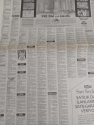 SABAH İSTANBUL ÖZEL SERİ SARI SAYFALAR GAZETESİ - 6 haziran 1998 - sigorta-garson-mobilya-kuaför-Çocuk bakım-emlakçı-sağlık-tahsilatçı-şoför-temizlik elemanı-tezgahtar-tornacı-kasap-pastane-muhasebe-Beşiktaş-Beykoz-Alibeyköy-Bağcılar-Bakırköy-Gayrettepe-laleli-Levent-Gaziosmanpaşa-Fatih-Beşiktaş-Fındıkzade-Küçükçekmece-Ortaköy-Florya-Fulya- Üsküdar-Göztepe-Bağlarbaşı-Ataşehir-Yalova-Tuzla-Avcılar-Ulus-Merter-Anadoluhisarı-Tarabya-Sefaköy-yakacık-Suadiye-moda-kazasker-Maltepe-Kartal-Kalamış-Kadıköy-bostancı-akatlar Mecidiyeköy-Kocamustafapaşa-Çamlıca-Koşuyolu-Pendik-Kozyatağı-Ford-Mercedes-Citroen-BMW-Mazda-Kartal-Renault-Opel-Nissan-Mitsubishi-Kartal-Tempra-Doğan-Şahin-Murat-gök dil foreıgn language centere-nesrin emlak-bosmar trans-erşahin tekstil-crea concept-ercan giyim sanayi-cansev emlak-aktüel-öztürk tekstil-reorganizasyon-liderkent-sadabad evleri-lider şirketler grubu