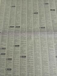 SABAH İSTANBUL ÖZEL SERİ SARI SAYFALAR GAZETESİ - 6 haziran 1998 - sigorta-garson-mobilya-kuaför-Çocuk bakım-emlakçı-sağlık-tahsilatçı-şoför-temizlik elemanı-tezgahtar-tornacı-kasap-pastane-muhasebe-Beşiktaş-Beykoz-Alibeyköy-Bağcılar-Bakırköy-Gayrettepe-laleli-Levent-Gaziosmanpaşa-Fatih-Beşiktaş-Fındıkzade-Küçükçekmece-Ortaköy-Florya-Fulya- Üsküdar-Göztepe-Bağlarbaşı-Ataşehir-Yalova-Tuzla-Avcılar-Ulus-Merter-Anadoluhisarı-Tarabya-Sefaköy-yakacık-Suadiye-moda-kazasker-Maltepe-Kartal-Kalamış-Kadıköy-bostancı-akatlar Mecidiyeköy-Kocamustafapaşa-Çamlıca-Koşuyolu-Pendik-Kozyatağı-Ford-Mercedes-Citroen-BMW-Mazda-Kartal-Renault-Opel-Nissan-Mitsubishi-Kartal-Tempra-Doğan-Şahin-Murat-gök dil foreıgn language centere-nesrin emlak-bosmar trans-erşahin tekstil-crea concept-ercan giyim sanayi-cansev emlak-aktüel-öztürk tekstil-reorganizasyon-liderkent-sadabad evleri-lider şirketler grubu