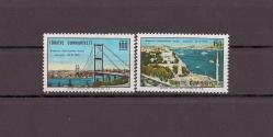 1973 Boğaziçi Köprüsünün Açılışı Mnh Lüks Tam Seri Pul    ----TC393