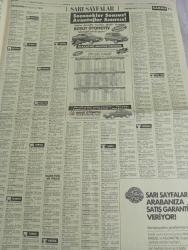 SABAH İSTANBUL ÖZEL SERİ SARI SAYFALAR GAZETESİ - 6 ağustos 1998 - sigorta-garson-mobilya-kuaför-Çocuk bakım-emlakçı-sağlık-tahsilatçı-şoför-temizlik elemanı-tezgahtar-tornacı-kasap-pastane-muhasebe-Beşiktaş-Beykoz-Alibeyköy-Bağcılar-Bakırköy-Gayrettepe-laleli-Levent-Gaziosmanpaşa-Fatih-Beşiktaş-Fındıkzade-Küçükçekmece-Ortaköy-Florya-Fulya- Üsküdar-Göztepe-Bağlarbaşı-Ataşehir-Yalova-Tuzla-Avcılar-Ulus-Merter-Anadoluhisarı-Tarabya-Sefaköy-yakacık-Suadiye-moda-kazasker-Maltepe-Kartal-Kalamış-Kadıköy-bostancı-akatlar Mecidiyeköy-Kocamustafapaşa-Çamlıca-Koşuyolu-Pendik-Kozyatağı-Ford-Mercedes-Citroen-BMW-Mazda-Kartal-Renault-Opel-Nissan-Mitsubishi-Kartal-Tempra-Doğan-Şahin-Murat-alp tekstil-sengül gıda-azizem tekstil-horoz şirketler grubu-ml mobiline-ogden hizmet-asvan vana-zümrüt inşaat-istanbul telekom-boyut otomotiv-zirve otomotiv