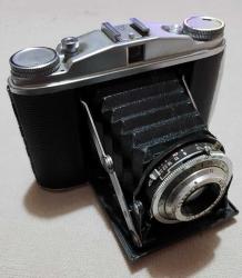 ALMAN MALI AGFA ISOLETTE II ANTİKA KÖRÜKLÜ FOTOĞRAF MAKİNESİ FAAL ÇALIŞIR DURUMDA