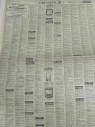 SABAH İSTANBUL ÖZEL SERİ SARI SAYFALAR GAZETESİ - 8 kasım 1998 - sigorta-garson-mobilya-kuaför-Çocuk bakım-emlakçı-sağlık-tahsilatçı-şoför-temizlik elemanı-tezgahtar-tornacı-kasap-pastane-muhasebe-Beşiktaş-Beykoz-Alibeyköy-Bağcılar-Bakırköy-Gayrettepe-laleli-Levent-Gaziosmanpaşa-Fatih-Beşiktaş-Fındıkzade-Küçükçekmece-Ortaköy-Florya-Fulya- Üsküdar-Göztepe-Bağlarbaşı-Ataşehir-Yalova-Tuzla-Avcılar-Ulus-Merter-Anadoluhisarı-Tarabya-Sefaköy-yakacık-Suadiye-moda-kazasker-Maltepe-Kartal-Kalamış-Kadıköy-bostancı-akatlar Mecidiyeköy-Kocamustafapaşa-Çamlıca-Koşuyolu-Pendik-Kozyatağı-Ford-Mercedes-Citroen-BMW-Mazda-Kartal-Renault-Opel-Nissan-Mitsubishi-Kartal-Tempra-Doğan-Şahin-Murat-muko tekstil-pro mima-mali tekstil-ontrans denizcilik-medusa-punut tekstil-karaca-ceyhun emlak-nesrin emlak-praksis genç giyim-koton eksport konfeksiyon-levent otomotiv-bayraktar otomotiv-aydoğanlar otomotiv