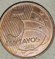 BREZİLYA  2011   5 CENTAVOS