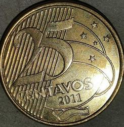 BREZİLYA  2011   25 CENTAVOS