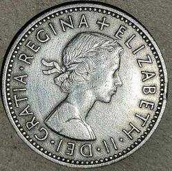 İNGİLTERE 1955  1 SHILING