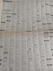 SABAH İSTANBUL ÖZEL SERİ SARI SAYFALAR GAZETESİ-24 ekim 1998 - sigorta-garson-mobilya-kuaför-Çocuk bakım-emlakçı-sağlık-tahsilatçı-şoför-temizlik elemanı-tezgahtar-tornacı-kasap-pastane-muhasebe-Beşiktaş-Beykoz-Alibeyköy-Bağcılar-Bakırköy-Gayrettepe-laleli-Levent-Gaziosmanpaşa-Fatih-Beşiktaş-Fındıkzade-Küçükçekmece-Ortaköy-Florya-Fulya- Üsküdar-Göztepe-Bağlarbaşı-Ataşehir-Yalova-Tuzla-Avcılar-Ulus-Merter-Anadoluhisarı-Tarabya-Sefaköy-yakacık-Suadiye-moda-kazasker-Maltepe-Kartal-Kalamış-Kadıköy-bostancı-akatlar Mecidiyeköy-Kocamustafapaşa-Çamlıca-Koşuyolu-Pendik-Kozyatağı-Ford-Mercedes-Citroen-BMW-Mazda-Kartal-Renault-Opel-Nissan-Mitsubishi-Kartal-Tempra-Doğan-Şahin-Murat-newline language schools-truva tekstil-ilgi gıda-akkanat holding-marpa güvenlik-ericsson-ceyhun emlak-istanbul telekom-zirve otomotiv-levent otomobil