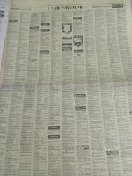 SABAH İSTANBUL ÖZEL SERİ SARI SAYFALAR GAZETESİ-24 ekim 1998 - sigorta-garson-mobilya-kuaför-Çocuk bakım-emlakçı-sağlık-tahsilatçı-şoför-temizlik elemanı-tezgahtar-tornacı-kasap-pastane-muhasebe-Beşiktaş-Beykoz-Alibeyköy-Bağcılar-Bakırköy-Gayrettepe-laleli-Levent-Gaziosmanpaşa-Fatih-Beşiktaş-Fındıkzade-Küçükçekmece-Ortaköy-Florya-Fulya- Üsküdar-Göztepe-Bağlarbaşı-Ataşehir-Yalova-Tuzla-Avcılar-Ulus-Merter-Anadoluhisarı-Tarabya-Sefaköy-yakacık-Suadiye-moda-kazasker-Maltepe-Kartal-Kalamış-Kadıköy-bostancı-akatlar Mecidiyeköy-Kocamustafapaşa-Çamlıca-Koşuyolu-Pendik-Kozyatağı-Ford-Mercedes-Citroen-BMW-Mazda-Kartal-Renault-Opel-Nissan-Mitsubishi-Kartal-Tempra-Doğan-Şahin-Murat-newline language schools-truva tekstil-ilgi gıda-akkanat holding-marpa güvenlik-ericsson-ceyhun emlak-istanbul telekom-zirve otomotiv-levent otomobil