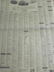 SABAH İSTANBUL ÖZEL SERİ SARI SAYFALAR GAZETESİ-24 ekim 1998 - sigorta-garson-mobilya-kuaför-Çocuk bakım-emlakçı-sağlık-tahsilatçı-şoför-temizlik elemanı-tezgahtar-tornacı-kasap-pastane-muhasebe-Beşiktaş-Beykoz-Alibeyköy-Bağcılar-Bakırköy-Gayrettepe-laleli-Levent-Gaziosmanpaşa-Fatih-Beşiktaş-Fındıkzade-Küçükçekmece-Ortaköy-Florya-Fulya- Üsküdar-Göztepe-Bağlarbaşı-Ataşehir-Yalova-Tuzla-Avcılar-Ulus-Merter-Anadoluhisarı-Tarabya-Sefaköy-yakacık-Suadiye-moda-kazasker-Maltepe-Kartal-Kalamış-Kadıköy-bostancı-akatlar Mecidiyeköy-Kocamustafapaşa-Çamlıca-Koşuyolu-Pendik-Kozyatağı-Ford-Mercedes-Citroen-BMW-Mazda-Kartal-Renault-Opel-Nissan-Mitsubishi-Kartal-Tempra-Doğan-Şahin-Murat-newline language schools-truva tekstil-ilgi gıda-akkanat holding-marpa güvenlik-ericsson-ceyhun emlak-istanbul telekom-zirve otomotiv-levent otomobil