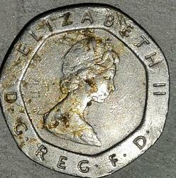 İNGİLTERE 1982   20 PENCE