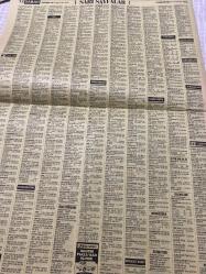 SABAH İSTANBUL ÖZEL SERİ SARI SAYFALAR GAZETESİ DOĞUM GÜNÜ GAZETESİ - 10 Ekim 1998 - sigorta-garson-mobilya-kuaför-Çocuk bakım-emlakçı-sağlık-tahsilatçı-şoför-temizlik elemanı-tezgahtar-tornacı-kasap-pastane-muhasebe-Beşiktaş-Beykoz-Alibeyköy-Bağcılar-Bakırköy-Gayrettepe-laleli-Levent-Gaziosmanpaşa-Fatih-Beşiktaş-Fındıkzade-Küçükçekmece-Ortaköy-Florya-Fulya- Üsküdar-Göztepe-Bağlarbaşı-Ataşehir-Yalova-Tuzla-Avcılar-Ulus-Merter-Anadoluhisarı-Tarabya-Sefaköy-yakacık-Suadiye-moda-kazasker-Maltepe-Kartal-Kalamış-Kadıköy-bostancı-akatlar Mecidiyeköy-Kocamustafapaşa-Çamlıca-Koşuyolu-Pendik-Kozyatağı-Ford-Mercedes-Citroen-BMW-Mazda-Kartal-Renault-Opel-Nissan-Mitsubishi-Kartal-Tempra-Doğan-Şahin-Murat-Newlıne Language schools-Brıtısh Englısh-nesrin emlak-atılım ticaret-Ercan giyim-ultra Tekstil-Üstün oto-Meltex giyim Sanayi-nesil Şirketler grubu-örgü kumaş-Öz metal Sanayi-Zümrüt Çelik-Ceyhun emlak-Tülay emlak-artı emlak-İstanbul telekom-