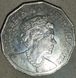 AVUSTRALYA 2022  50 CENT