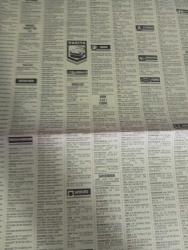 SABAH İSTANBUL ÖZEL SERİ SARI SAYFALAR  DOĞUM GÜNÜ GAZETESİ - 14 Ekim 1998 - sigorta-garson-mobilya-kuaför-Çocuk bakım-emlakçı-sağlık-tahsilatçı-şoför-temizlik elemanı-tezgahtar-tornacı-kasap-pastane-muhasebe-Beşiktaş-Beykoz-Alibeyköy-Bağcılar-Bakırköy-Gayrettepe-laleli-Levent-Gaziosmanpaşa-Fatih-Beşiktaş-Fındıkzade-Küçükçekmece-Ortaköy-Florya-Fulya- Üsküdar-Göztepe-Bağlarbaşı-Ataşehir-Yalova-Tuzla-Avcılar-Ulus-Merter-Anadoluhisarı-Tarabya-Sefaköy-yakacık-Suadiye-moda-kazasker-Maltepe-Kartal-Kalamış-Kadıköy-bostancı-akatlar Mecidiyeköy-Kocamustafapaşa-Çamlıca-Koşuyolu-Pendik-Kozyatağı-Ford-Mercedes-Citroen-BMW-Mazda-Kartal-Renault-Opel-Nissan-Mitsubishi-Kartal-Tempra-Doğan-Şahin-Murat-antik englısh-levent otomotiv-kara fırın-kulpsan-kale sigorta acentalığı-avcı şirketler grubu-doğrugüven ajans-telephone shop-mobile phone center