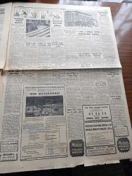 Cumhuriyet Gazetesi - 28 Mart 1957 - Herriot'a Dair Yazan Nadir Nadi Köşe Yazısı - Üstad Halid Ziya Uşaklıgil'in Ölüm Yıldönümü - Kızıl Çin'den 22 Mülteci Geldi Fotoğraf - Kırşehir'e Aid Tasarı Başbakanlığa Verildi - Münakalat Vekili Arif Demirer Yeşilköy Havaalanında - Dolmabahçe Stadında Genç Millilerimiz İle Karşılaşacak Polonya Milli Takımı Geldi - Hürriyet Partisi Muzaffer Timur'a Cevap Veriyor - Amerika'nın İran'a Yardımı Artıyor - Makarios'la Görüşülmesine Kıbrıs Türkleri Muhalif - Meccani Telefonlardan Ücret Alınacak - İdam Sehpasında Can Veren Devletliler Derleyen Cemaleddin Saraçoğlu Yazı Dizisi - Kırkıncı Oda Yazan Peride Celal Yazı Dizisi - Türkiye'den Geçirilecek Petrol Boruları - Ermeni Patriği Boğos Kireçyan Evvelki Gece Tecavüzü Uğradı - Artist Zsa Zsa Gabor'un Saçları 350 Bin Liraya Kesilecek -  Burhan Felek Köşe Yazısı - Kadın Moda Köşesi - Piyale Makarnası - Nivea Krem - Beynelmilel Üçüncü Uludağ Kupası Kayak - Beyoğluspor 1 Emniyet 0 Fotoğraf - A Milli Takım
