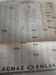 SABAH İSTANBUL ÖZEL SERİ SARI SAYFALAR  DOĞUM GÜNÜ GAZETESİ - 16 ağustos 1998 - sigorta-garson-mobilya-kuaför-Çocuk bakım-emlakçı-sağlık-tahsilatçı-şoför-temizlik elemanı-tezgahtar-tornacı-kasap-pastane-muhasebe-Beşiktaş-Beykoz-Alibeyköy-Bağcılar-Bakırköy-Gayrettepe-laleli-Levent-Gaziosmanpaşa-Fatih-Beşiktaş-Fındıkzade-Küçükçekmece-Ortaköy-Florya-Fulya- Üsküdar-Göztepe-Bağlarbaşı-Ataşehir-Yalova-Tuzla-Avcılar-Ulus-Merter-Anadoluhisarı-Tarabya-Sefaköy-yakacık-Suadiye-moda-kazasker-Maltepe-Kartal-Kalamış-Kadıköy-bostancı-akatlar Mecidiyeköy-Kocamustafapaşa-Çamlıca-Koşuyolu-Pendik-Kozyatağı-Ford-Mercedes-Citroen-BMW-Mazda-Kartal-Renault-Opel-Nissan-Mitsubishi-Kartal-Tempra-Doğan-Şahin-Murat-cennet yatak Sanayi-tekstil-gernas giyim-marpa güvenlik-beta gıda-şahnur tekstil-ofçay-hürmak-uyum hipermarket-moon tekstil-jakotex tekstil-fm trans-ercan giyim sanayi-erenko
