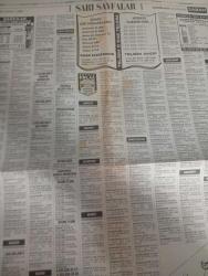 SABAH İSTANBUL ÖZEL SERİ SARI SAYFALAR  DOĞUM GÜNÜ GAZETESİ - 6 Ekim 1998 - sigorta-garson-mobilya-kuaför-Çocuk bakım-emlakçı-sağlık-tahsilatçı-şoför-temizlik elemanı-tezgahtar-tornacı-kasap-pastane-muhasebe-Beşiktaş-Beykoz-Alibeyköy-Bağcılar-Bakırköy-Gayrettepe-laleli-Levent-Gaziosmanpaşa-Fatih-Beşiktaş-Fındıkzade-Küçükçekmece-Ortaköy-Florya-Fulya- Üsküdar-Göztepe-Bağlarbaşı-Ataşehir-Yalova-Tuzla-Avcılar-Ulus-Merter-Anadoluhisarı-Tarabya-Sefaköy-yakacık-Suadiye-moda-kazasker-Maltepe-Kartal-Kalamış-Kadıköy-bostancı-akatlar Mecidiyeköy-Kocamustafapaşa-Çamlıca-Koşuyolu-Pendik-Kozyatağı-Ford-Mercedes-Citroen-BMW-Mazda-Kartal-Renault-Opel-Nissan-Mitsubishi-Kartal-Tempra-Doğan-Şahin-Murat-hilal telekom-teknet-west telekom-burcu GSM center-kaan elektronik-yonca telefon-otoşen-organizasyon pazarlama-boyut otomotiv-levent otomotiv-gökkuşağı otomotiv