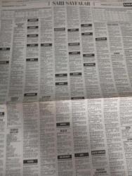 SABAH İSTANBUL ÖZEL SERİ SARI SAYFALAR  DOĞUM GÜNÜ GAZETESİ -5 ekim 1998 - sigorta-garson-mobilya-kuaför-Çocuk bakım-emlakçı-sağlık-tahsilatçı-şoför-temizlik elemanı-tezgahtar-tornacı-kasap-pastane-muhasebe-Beşiktaş-Beykoz-Alibeyköy-Bağcılar-Bakırköy-Gayrettepe-laleli-Levent-Gaziosmanpaşa-Fatih-Beşiktaş-Fındıkzade-Küçükçekmece-Ortaköy-Florya-Fulya- Üsküdar-Göztepe-Bağlarbaşı-Ataşehir-Yalova-Tuzla-Avcılar-Ulus-Merter-Anadoluhisarı-Tarabya-Sefaköy-yakacık-Suadiye-moda-kazasker-Maltepe-Kartal-Kalamış-Kadıköy-bostancı-akatlar Mecidiyeköy-Kocamustafapaşa-Çamlıca-Koşuyolu-Pendik-Kozyatağı-Ford-Mercedes-Citroen-BMW-Mazda-Kartal-Renault-Opel-Nissan-Mitsubishi-Kartal-Tempra-Doğan-Şahin-Murat-limasollu naci öğretim yayınları-tefaş otomotiv-kfw wittenberge sezer pen-ercan giyim Sanayi-tin tın tekstil-sumay tekstil