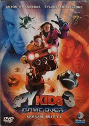 SPY KIDS 3 OYUN BİTTİ DVD 2.EL ORJİNAL FİLM DVD ( 14924