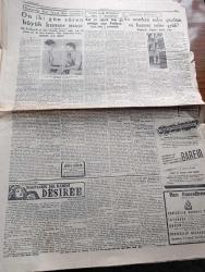 Cumhuriyet Gazetesi - 22 Temmuz 1954 - Yeni Kar Hadleri Kararnamesi Dün Sabahtan İtibaren Meriyete Girdi - Hindiçini Mütareke Anlaşması Aktedildi - Vietnam Komünistlerle Yarı Yarıya Paylaşıldı Kızıllar Laos İle Kamboçyadan Çekilecekler - Abdulkadir Seven Kara Kuvvetleri Komutanı Oldu - 7. Dil Kurultayında Komisyon Kararları - Ekmekler Neden Bozuk Çıkıyor - Suriye'de Seçimden Önce Kanlı Hadiseler Oluyor - Filistini Kurtarma Cemiyetinden Bir Heyet Geliyor - İspanya'da Erkeklerin Şortla Gezmeleri Yasak - Yunan Amerikan Gerginliği - Fenerbahçe Antrenörü Samim Göreç'in Basketbol Programı Kabul Edildi - 1954 Sinema Güzeli Miss İsabella Abati - Kumarbazlar Kralı Yunan Nik'in Maceraları Yazı Dizisi - Kırşehir'den Nevşehir'e Göç Fotoğraflı - Resimli Romanımız Ecel Gemisi - Havilland Krem - Gripin - Sana Nebati Margarin - Doğubank - Nişantaşı Nur Eczanesi