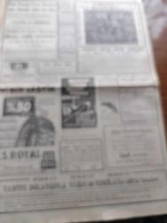 Cumhuriyet Gazetesi - 25 Eylül 1954 - Doğu İllerimizi Karadenize Bağlayan Yeni Kara Yolları - Tıp Kongresi - Cumhurreisi Celal Bayar'ı Aydın'a NATO Komutanı Uğurladı Fotoğraf - Radyo İle Sevkedilen Mermiler - Tren Yolcu Tarifelerine Yüzde 25 Zam Yapıldı - Talebeler Siyasetle Uğraşmalı Mı - Kıbrıs Davası Genel Kurul Gündemine Alındı - 1001 Kuyu Yazan Va Nü Yazı Dizisi - Londra Geceleri Yazan Robert Fabian Yazı Dizisi - Migros Kamyonlarına İki Buzdolabı Konulacak - Müslüman Kardeşler Cemiyeti Albay Nasr İle Mücadeleye Devam Ediyor - İngiliz Fizikçisi John Bernal'a Stalin Mükafatı - İş Ciddileşti Yazan Burhan Felek Köşe Yazısı - Türkiye Yelken Şampiyonası - Sabite Tur Gülerman Beyaz Park'ta - Bugünkü Radyo Programı - Bahçeden Bir Adam Girdi Yazan Perihan Zorlu Yazı Dizisi - Resimli Roman Yeşil Saksı Yazan George Simenon - Mayfer Revüsü Tepebaşı Cumhuriyet Pavyon Ve Lokantasında