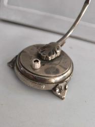 ESKİ BAYAZ PİRİNÇ MASA LAMBASI TAMİRLİK