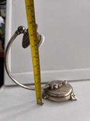 ESKİ BAYAZ PİRİNÇ MASA LAMBASI TAMİRLİK