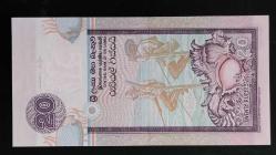 2001 YILI SRİLANKA  20 RUPIE  HİÇ KULLANILMAMIŞTIR.
