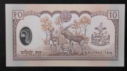 2002 YILI NEPAL 10 RUPIE  HİÇ KULLANILMAMIŞTIR.