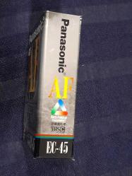 PANASONIC VHS-C FİLM VİDEO KASET (SIFIR)