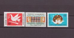 1976 Atatürk'ün Eserleri ve Devrimleri Mnh Lüks Tam Seri Pul    ----TC455-457