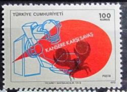 TÜRKİYE=1972  İ-2661  Kansere Karşı Savaş  (**)  MA