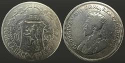 925 Ayar Gümüş Kıbrıs 4½ Piastre, 1921