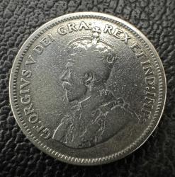 925 Ayar Gümüş Kıbrıs 4½ Piastre, 1921