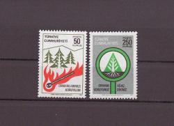 1977 Orman Konulu Sürekli Seri Mnh Lüks Tam Seri Pul    ----TC498